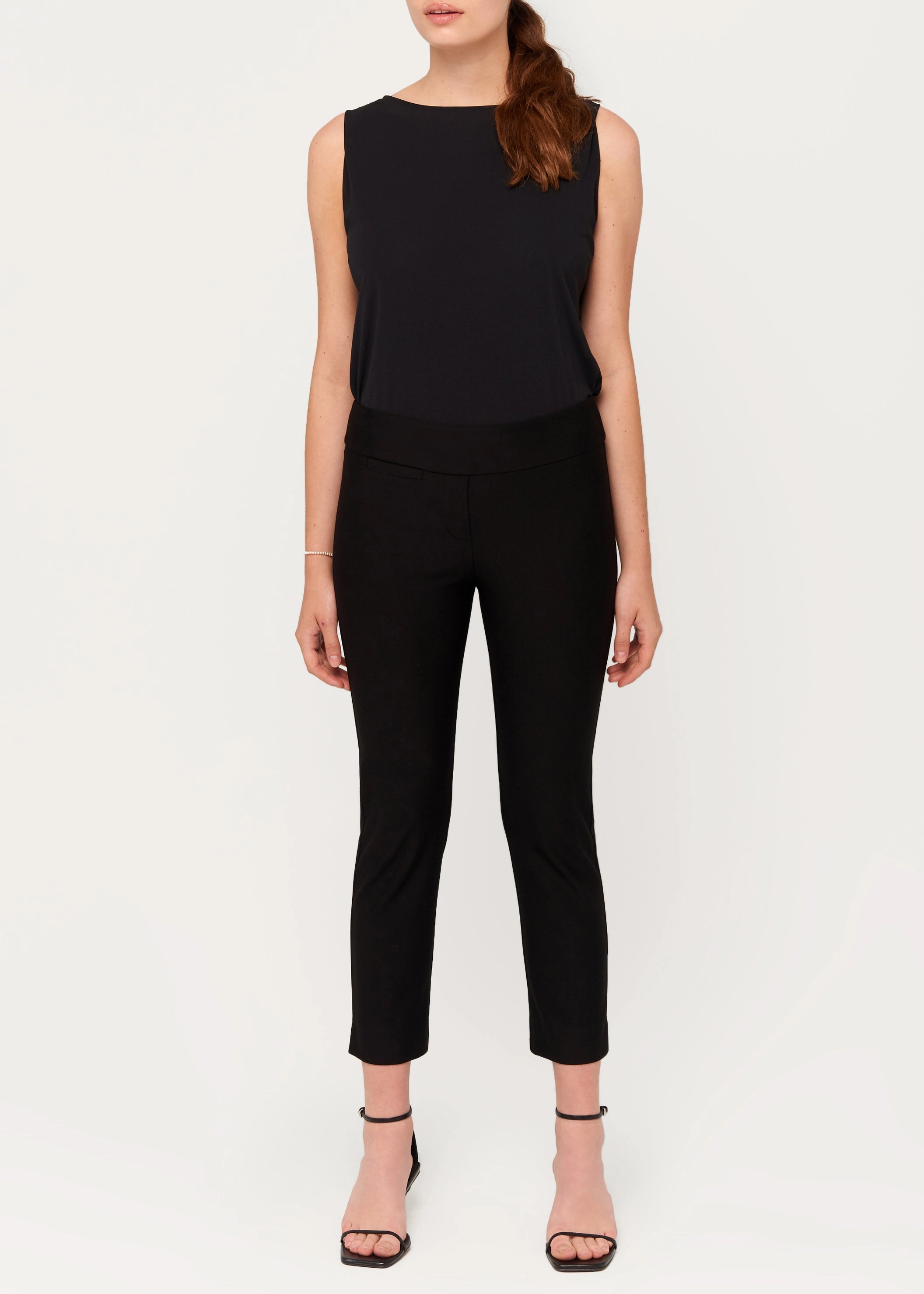Breathable mesh Move Freely Marlie Ponte Black Pant