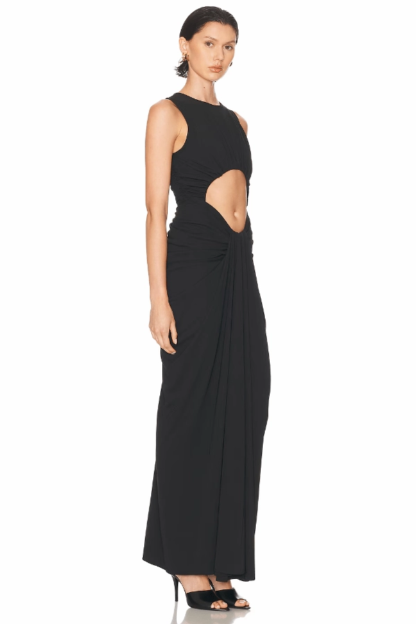 Minimal Curve Marsella Dress Black