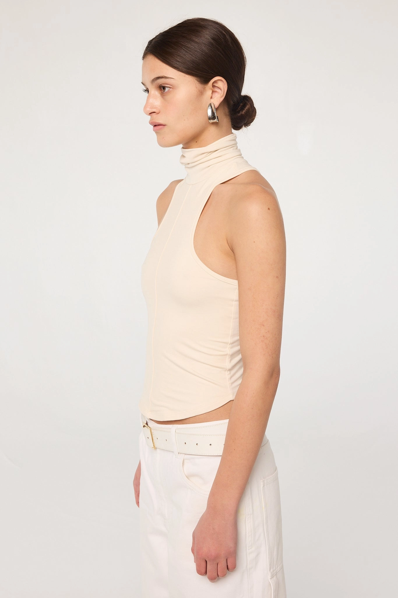 FlexibleCollarStructure High Density Weave MARTA TANK TOP