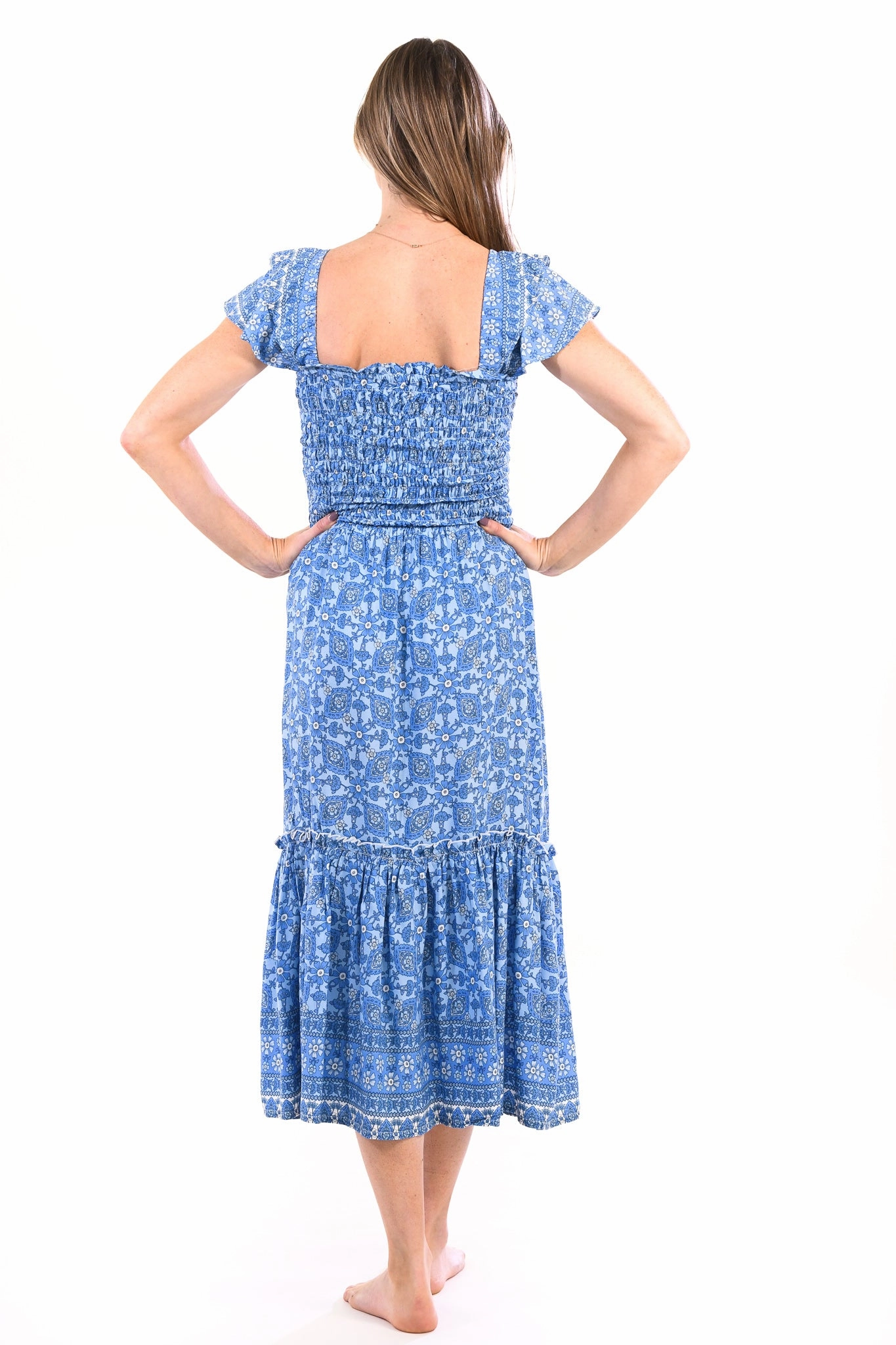 Matilda Dress / Dockside Blue Fashionable Layers