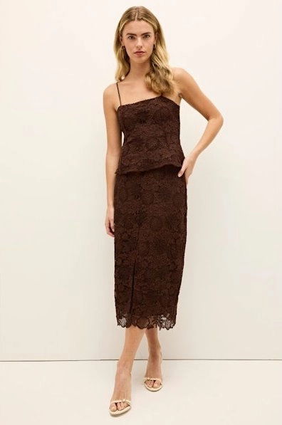 Meara Skirt Java slim fit Sustainable Innovation