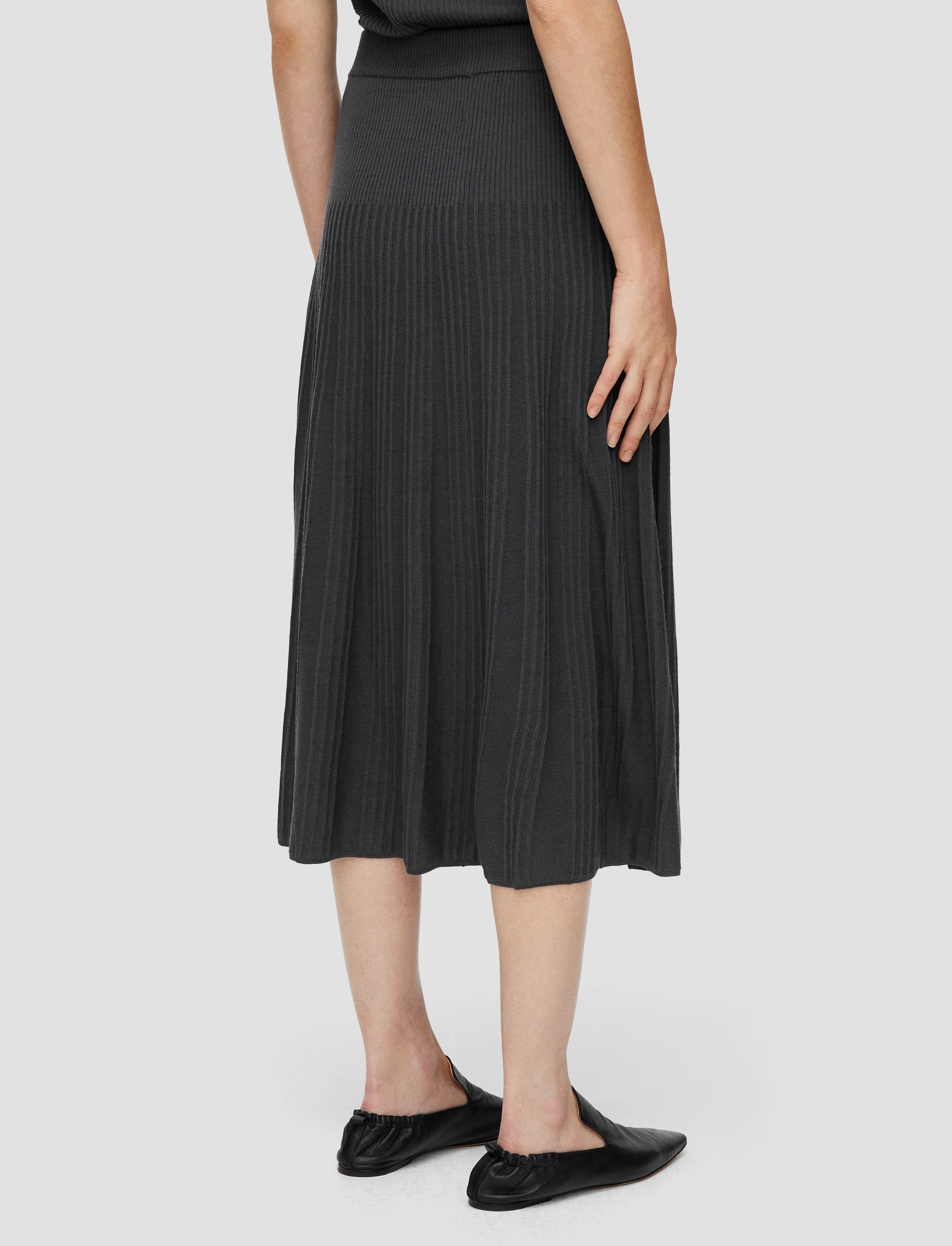 Easy Combo Merino Rib Skirt