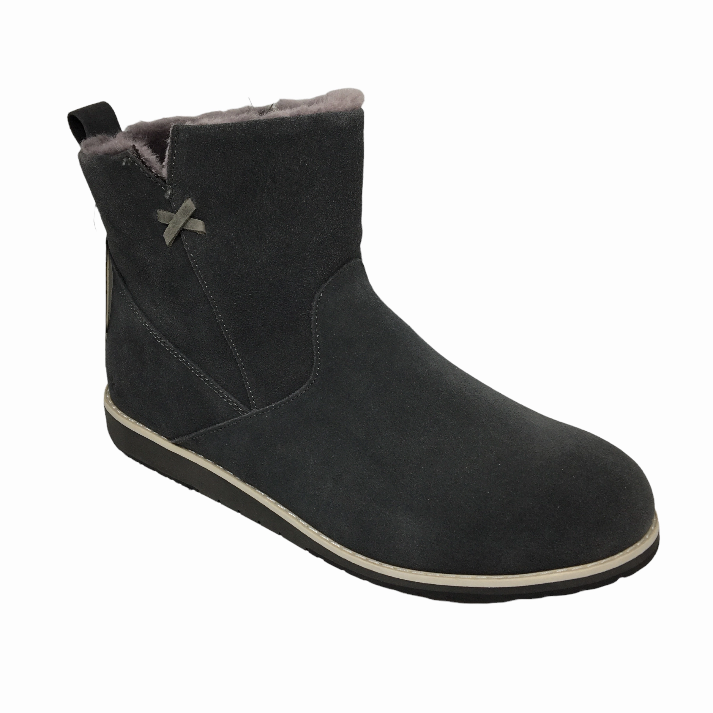 Elastic Scholar Emu Australia Beach Mini Charcoal Australian Made