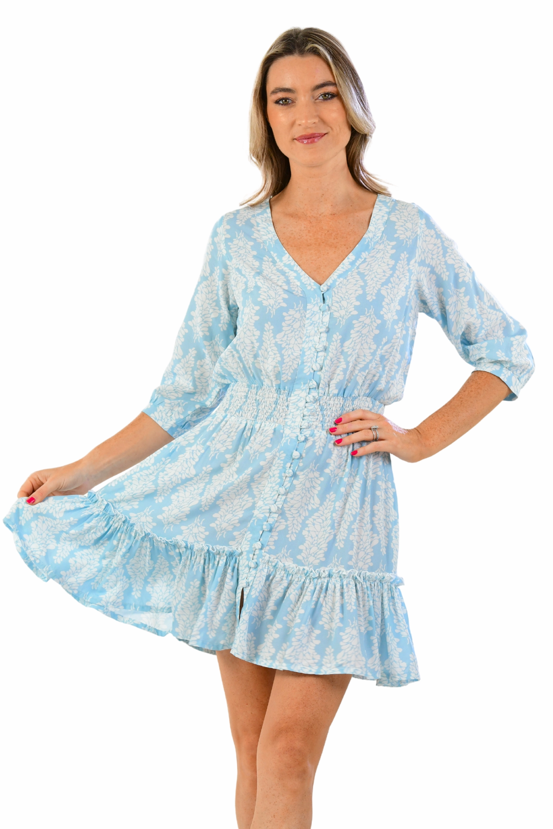 Kelsey Dress Short / Topaz Understated Glam