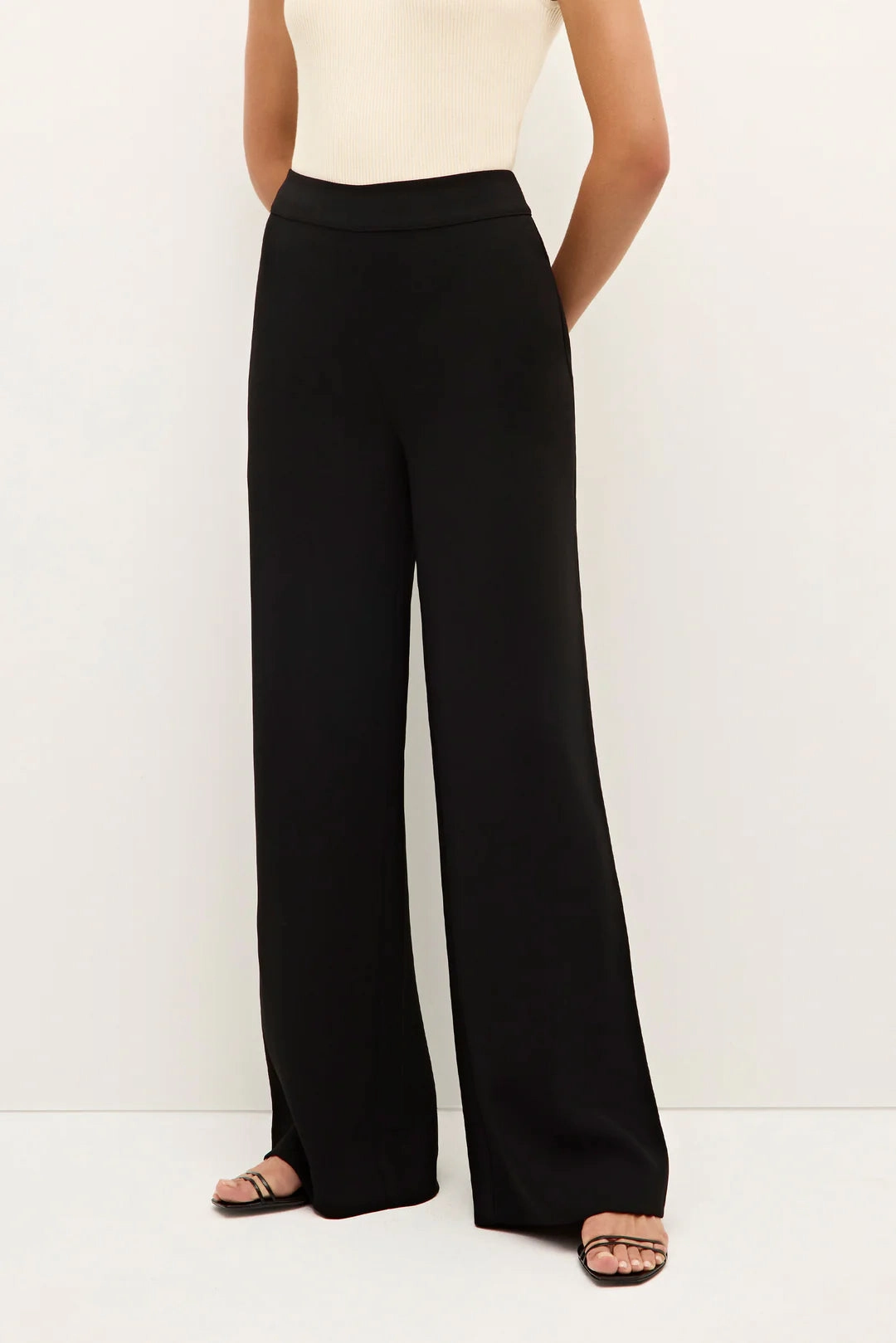 Non Binding Cuffs Mia Straight Pant Black