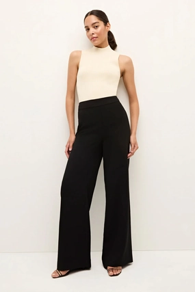 Mia Straight Pant Black FlexibleKnees