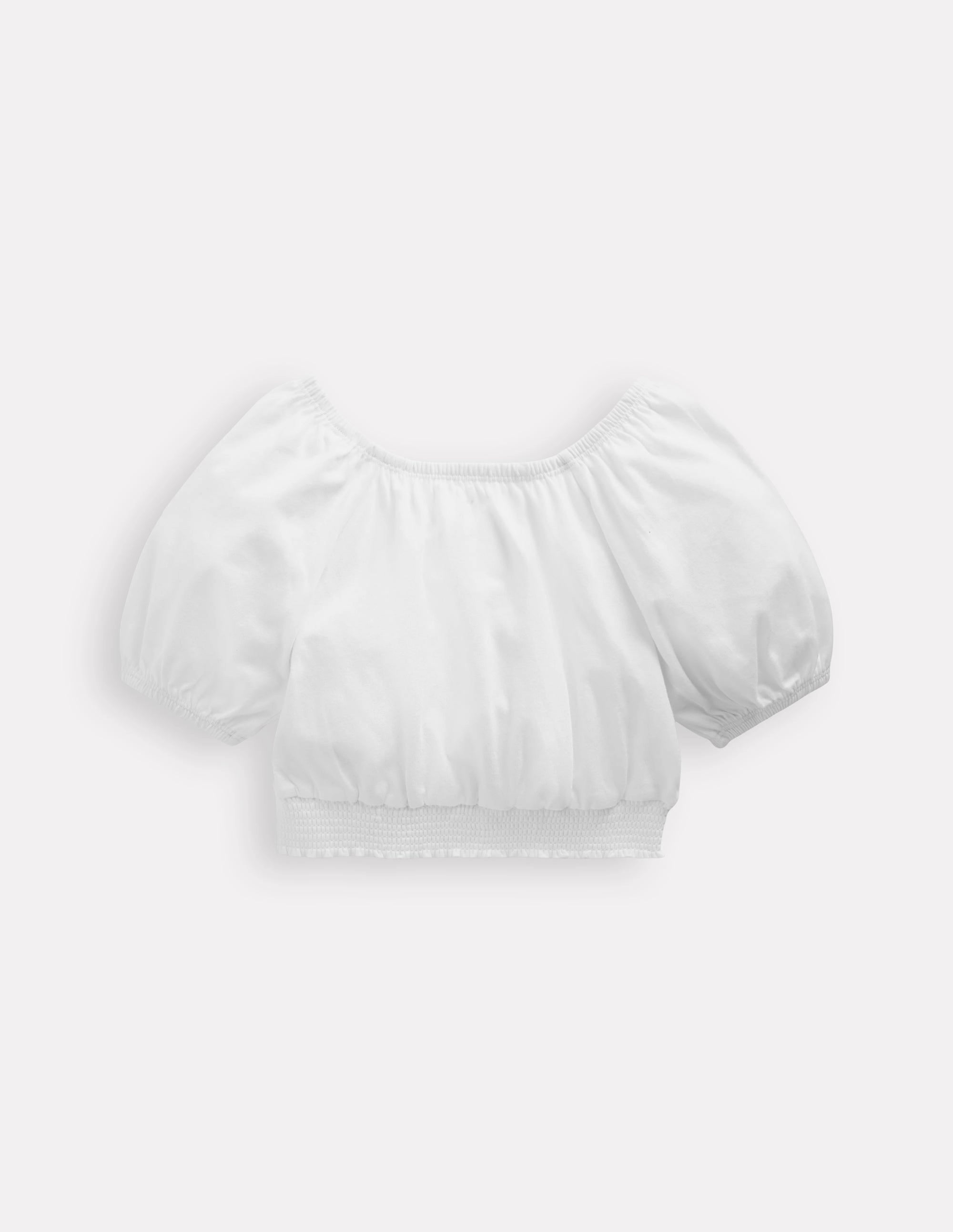 Bubble Top-White Professional Wear