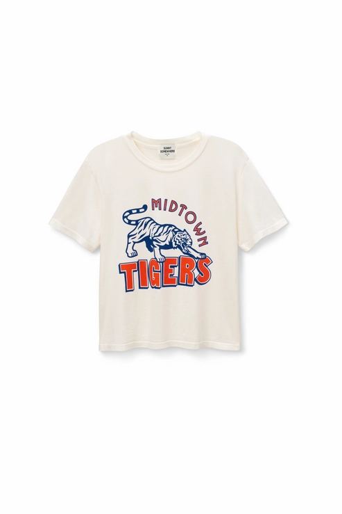 MIDTOWN TIGERS EVERYDAY TEE ConvertibleSleeves StretchableKnit