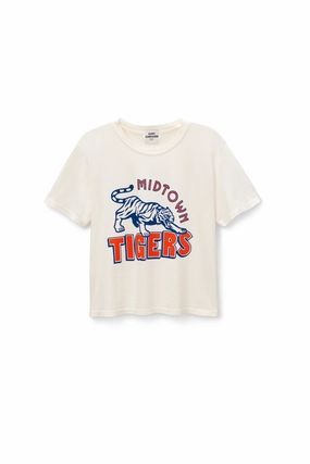 MIDTOWN TIGERS EVERYDAY TEE ConvertibleSleeves StretchableKnit