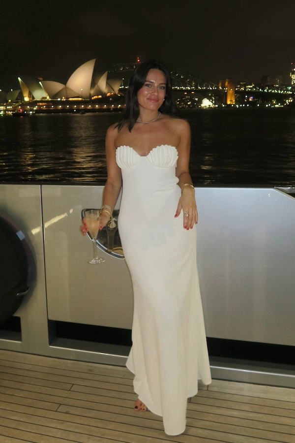 Simple Yet Elegant Style Option Chelle Maxi Dress White