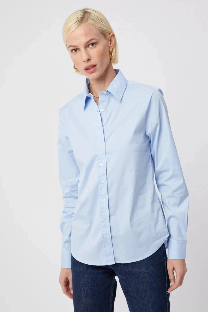 FlexibleKnit The Essentials Icon Shirt Blue Dawn