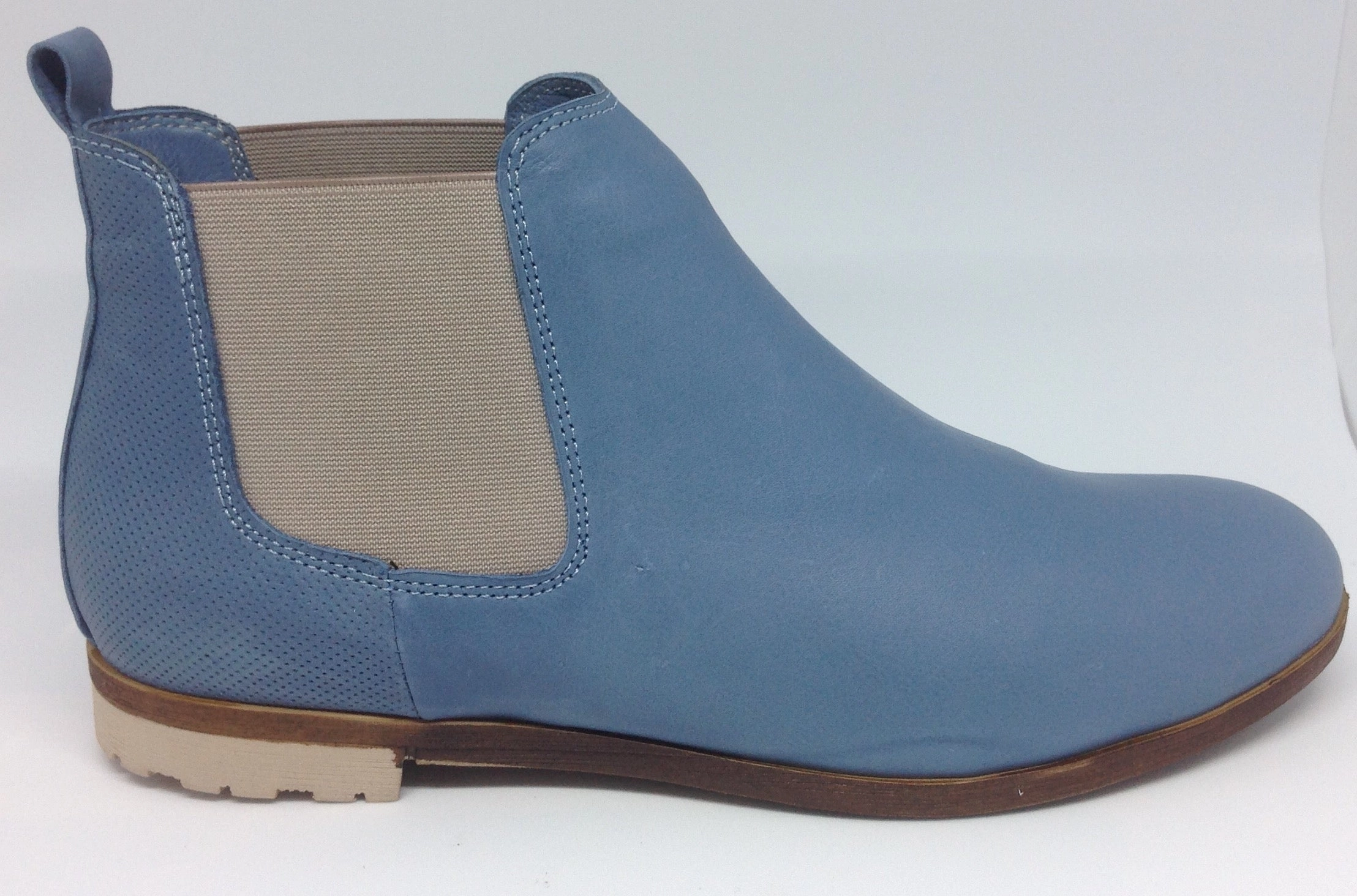 Miss M Silvia Leather Boot SALE ~ Green ~ Blue Farm Ready