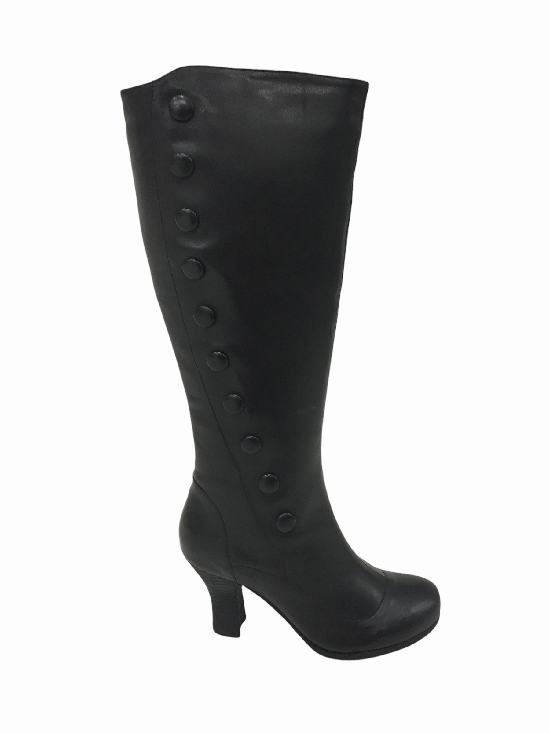 Miz Mooz Stockist Krista boot Black - BEST SELLER Steampunk boot Mud Resistant Night Travel