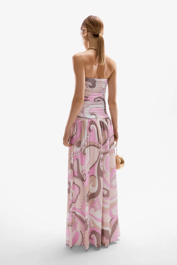 Form Fit Mode Maxi Dress Antibes