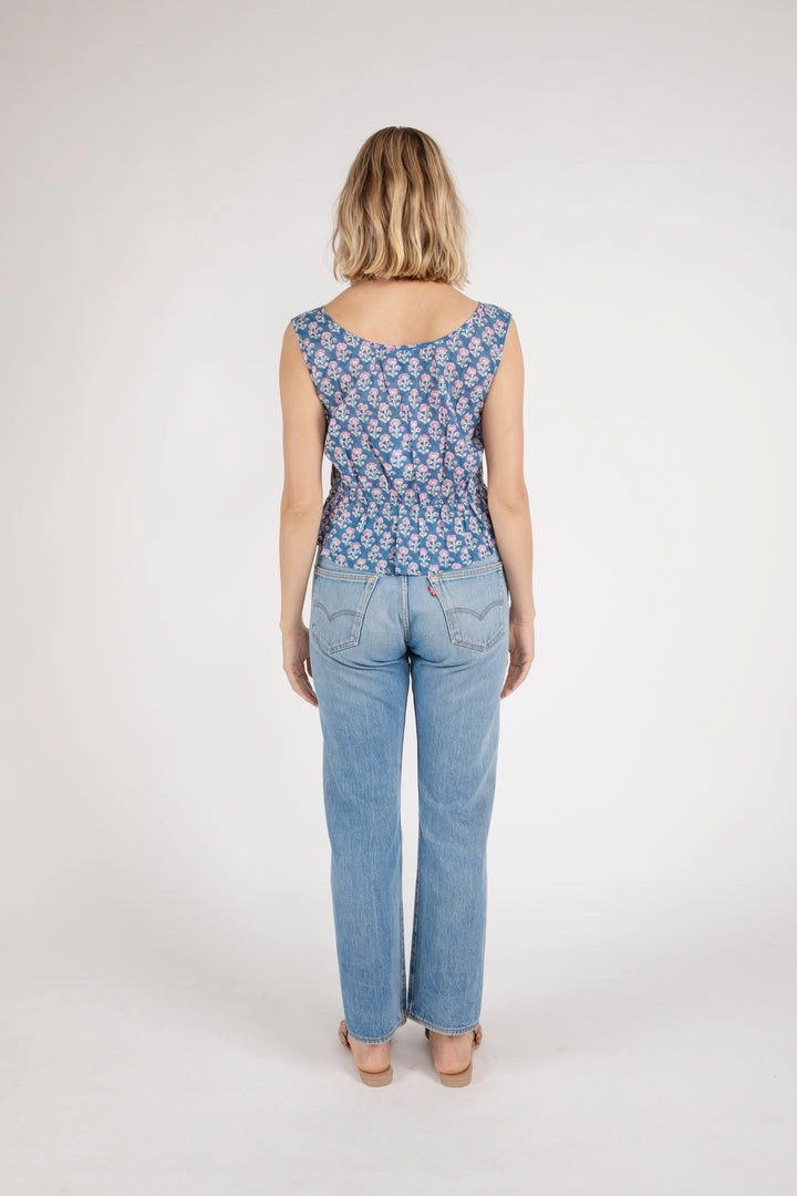 SANVI TANK TOP Flatlock Seams