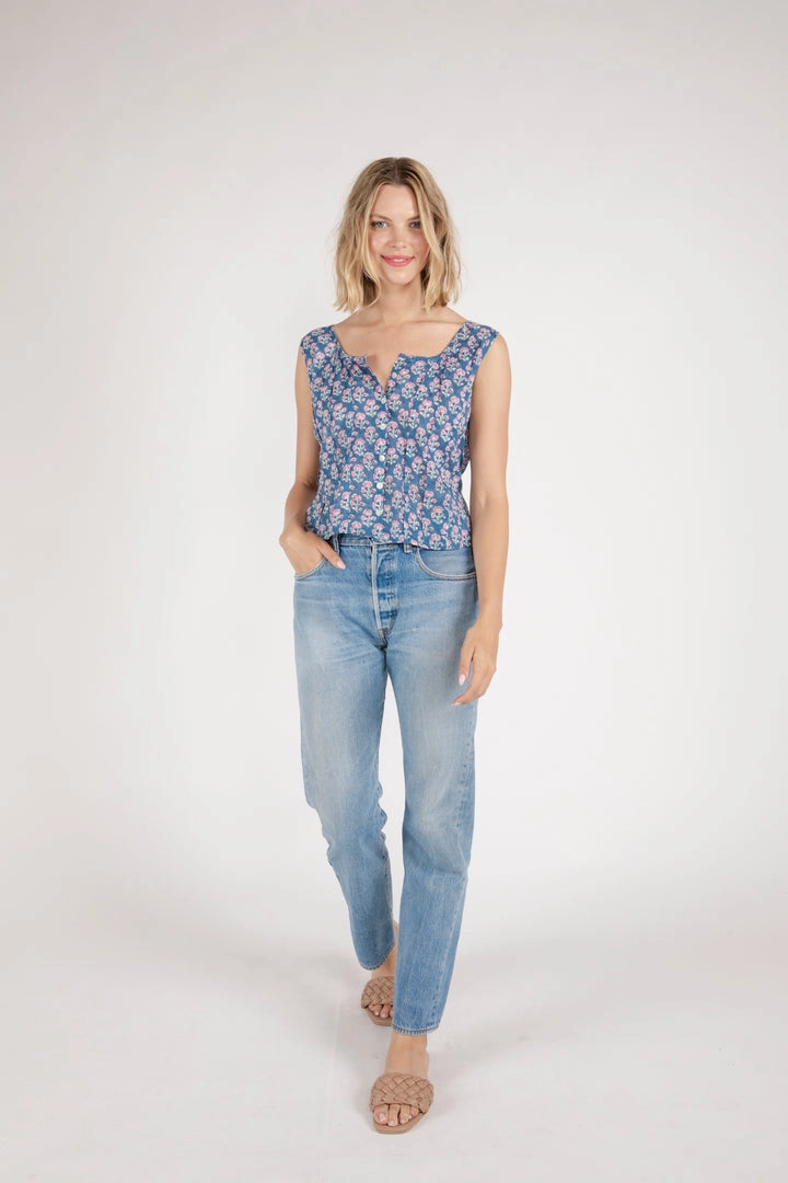 slim fit SANVI TANK TOP