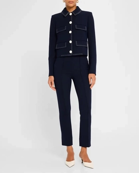 Flexible Knee Panels Kean Pant Navy