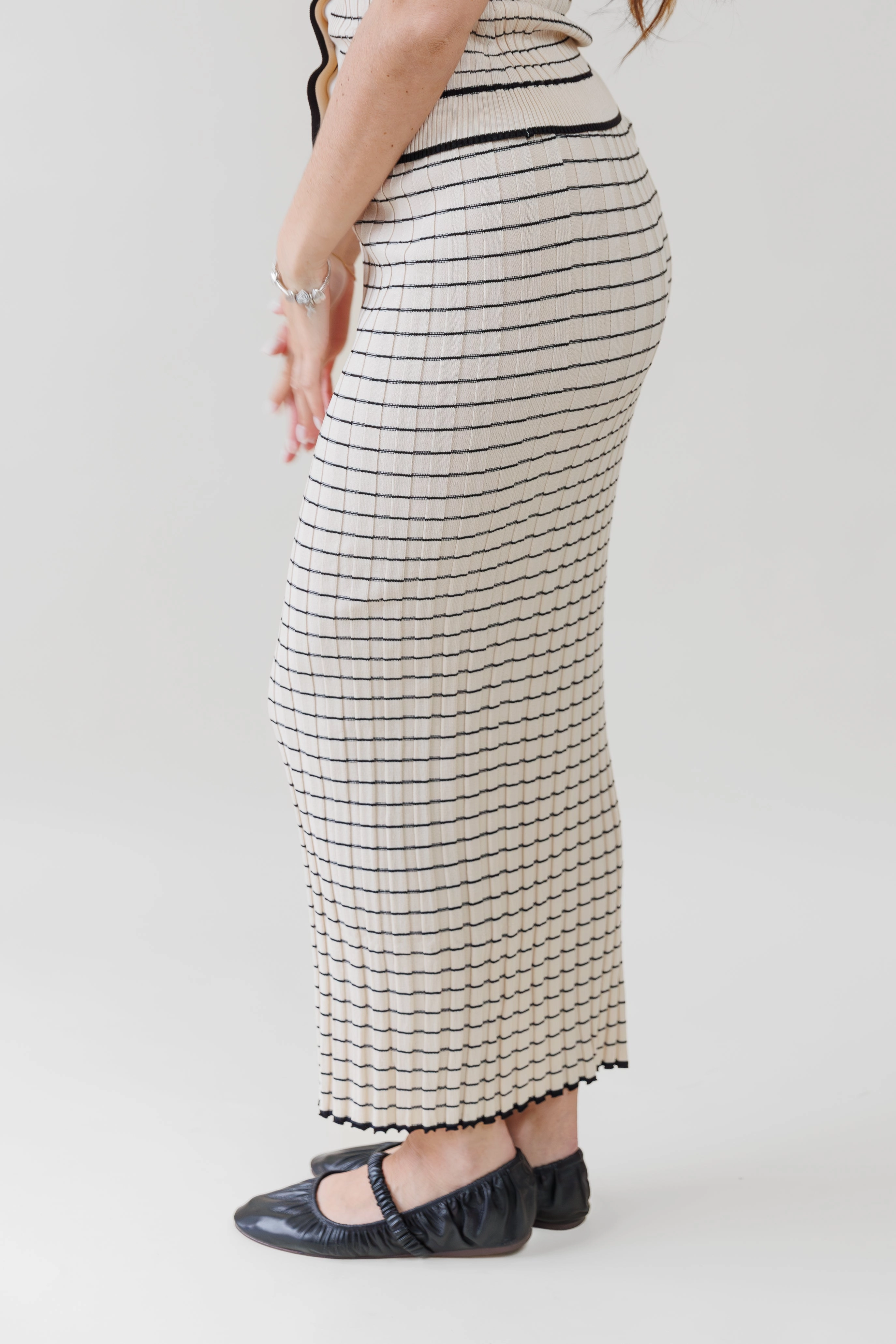 All weather NOVA STRIPED SKIRT