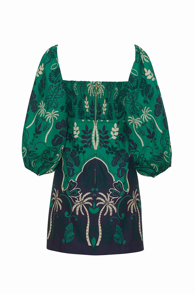 Romance Soul Interchangeable-Detail Montauk Dress Sanibel Island Green