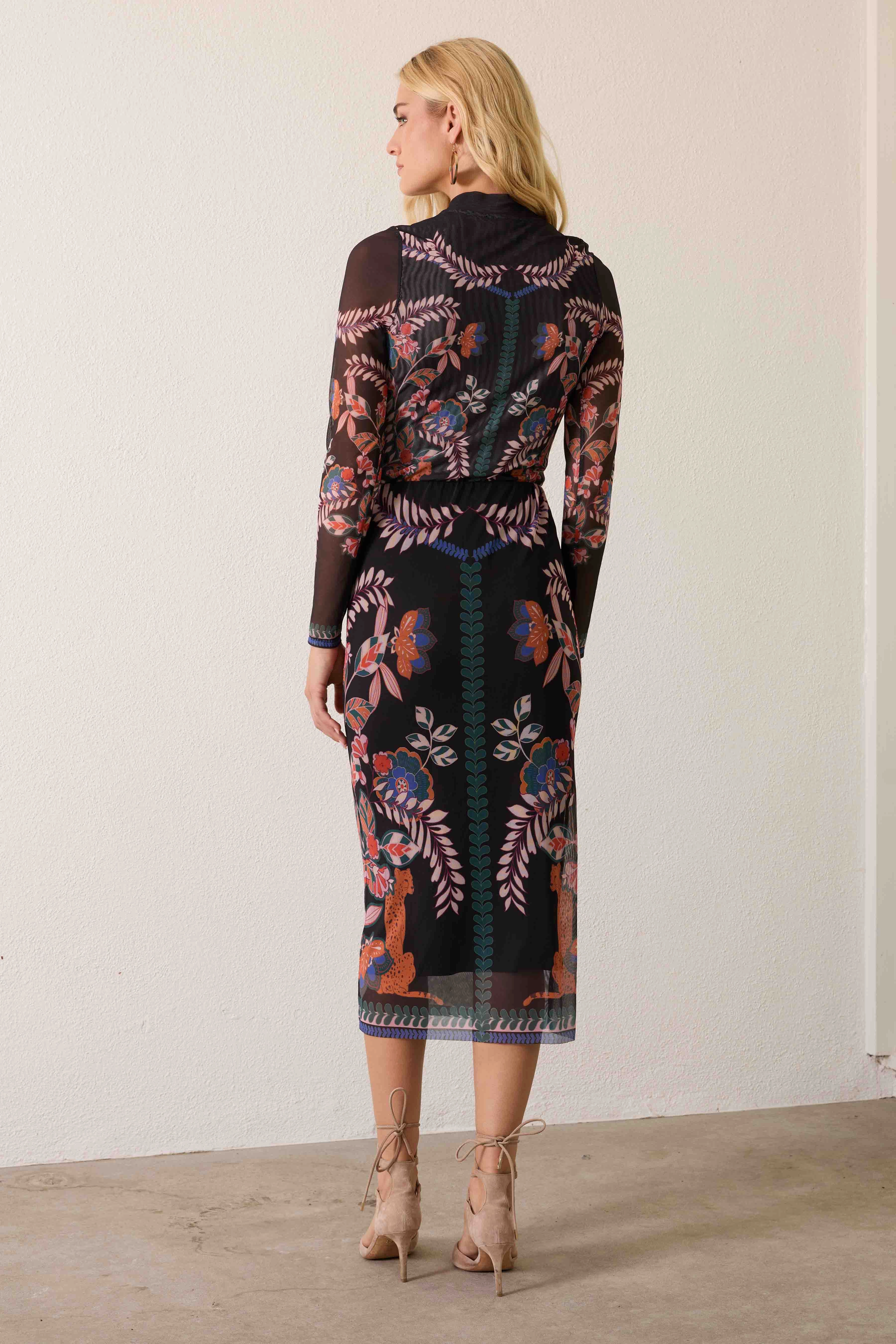 cut out Callie Skirt in Zulu Prince Cheetah