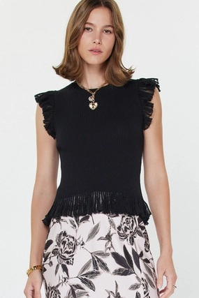 KNIT TOP Warm Hoodie