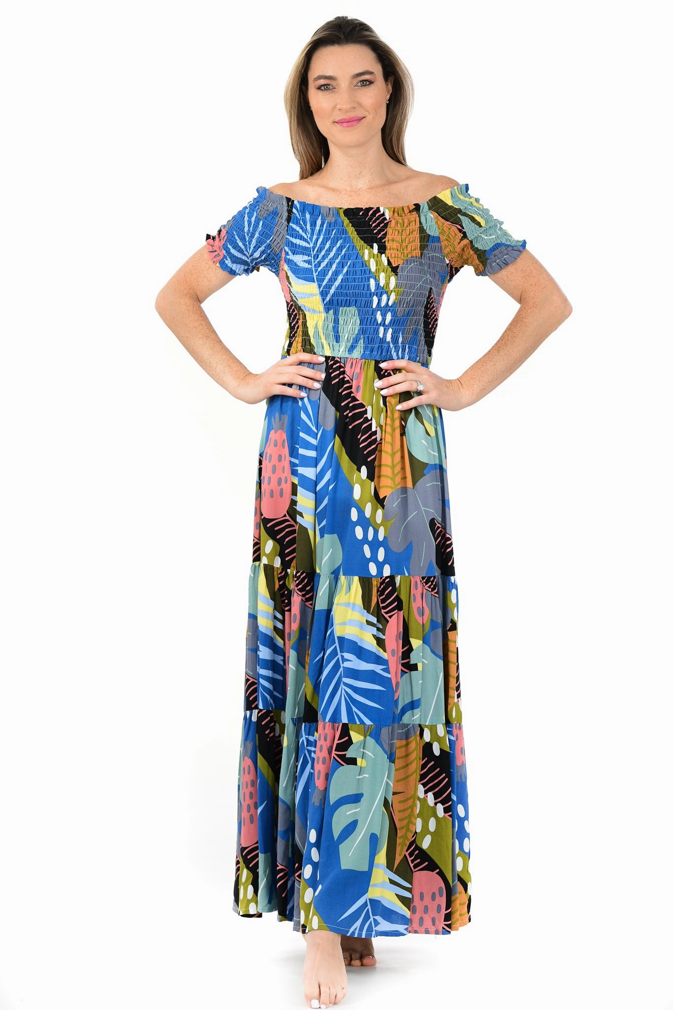 Mystique Dress / Blue Shared Moment