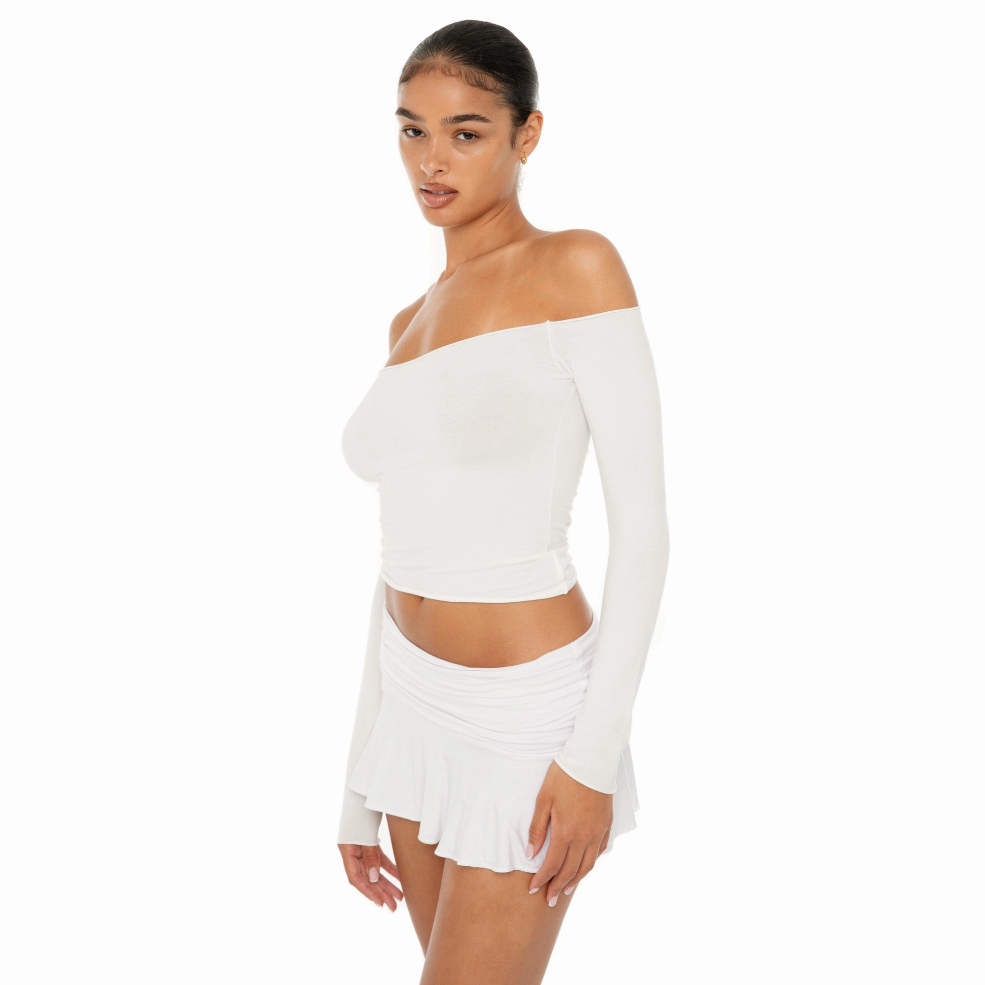 Ultra Stretch Cropped hem Naia Skirt