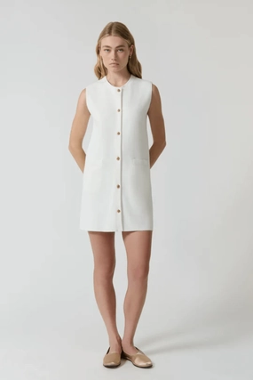 Nanda Dress White Seasonal Style