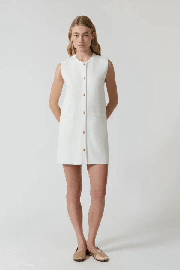 Nanda Dress White Seasonal Style