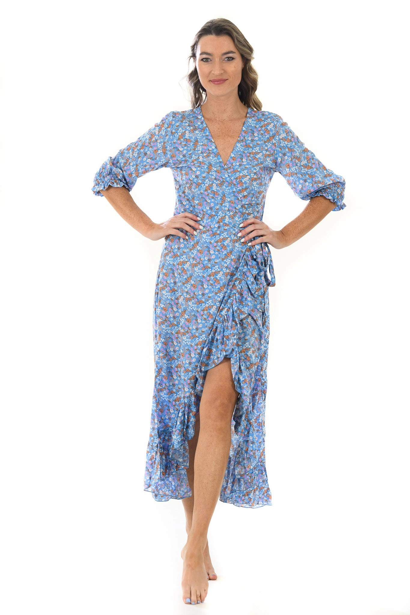 Napa Dress / Petite Blue Layerable Piece