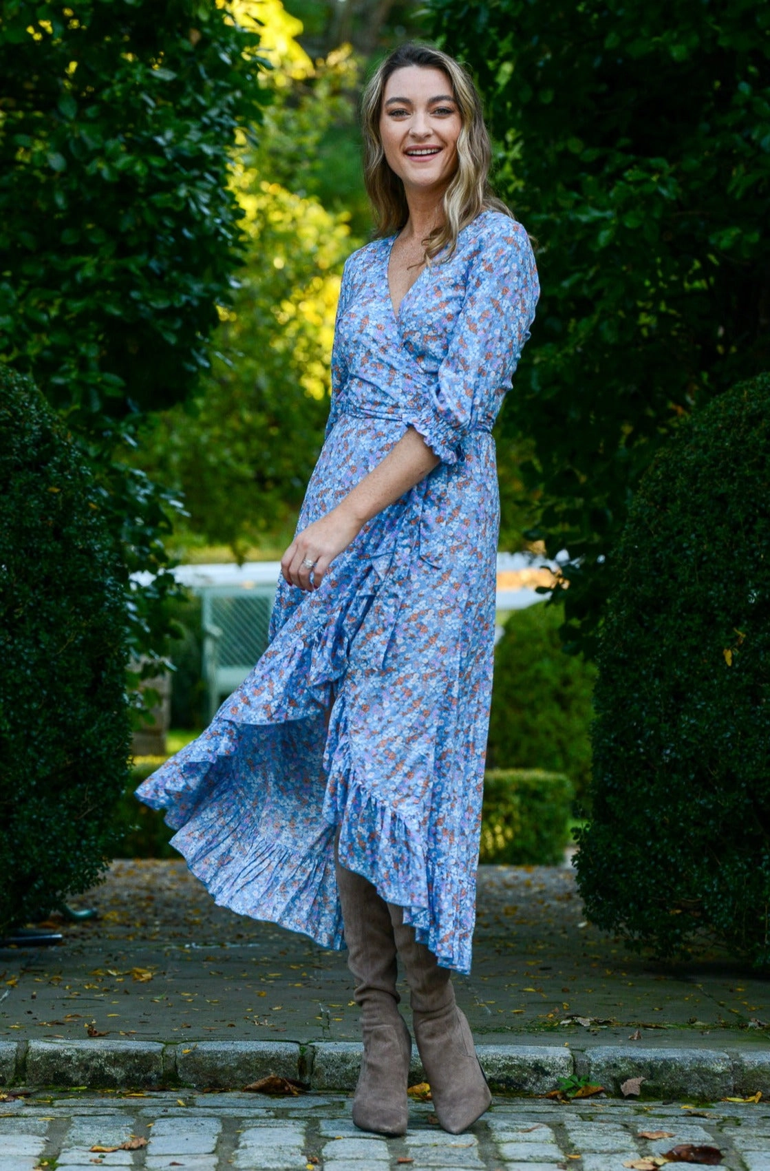 Versatile party outfit Napa Dress / Petite Blue