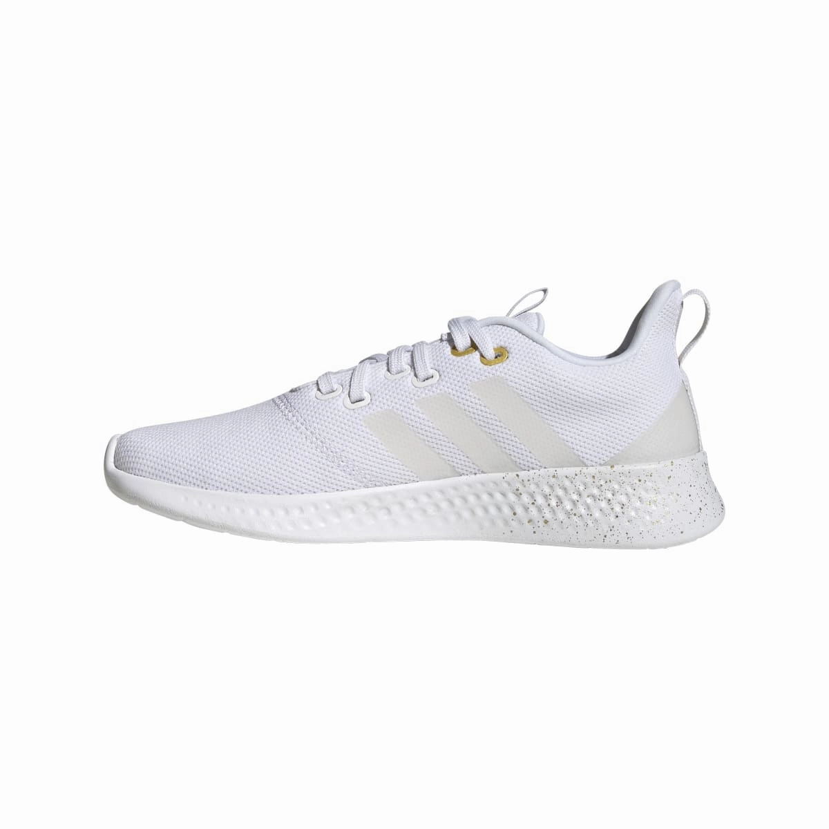 Body Balance Zero Drop Platform ADIDAS GV8926 PUREMOTION WMN'S (Medium) White/White/Yellow Textile Running Shoes