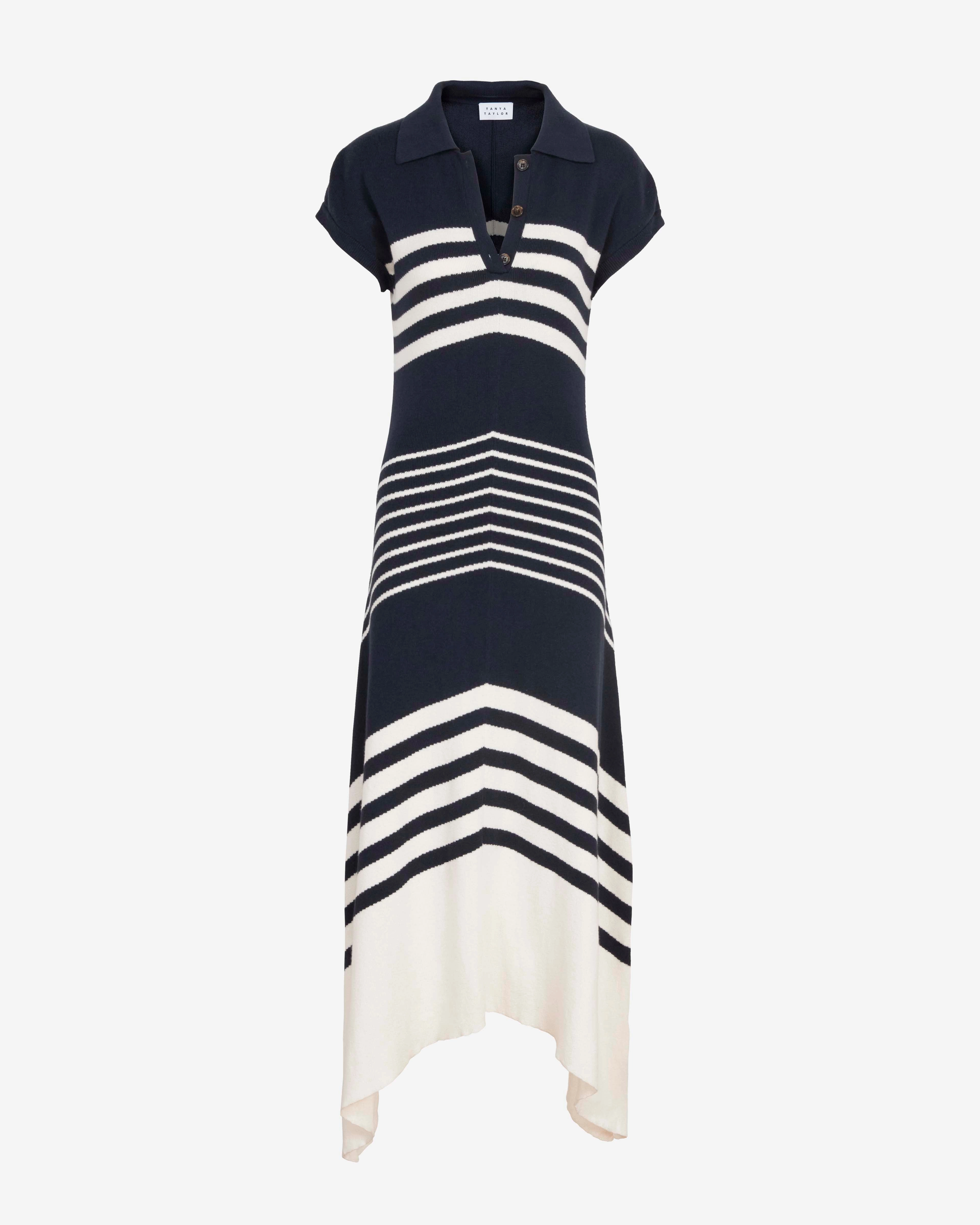 Blaine Knit Dress Simple Fit Flare Breeze