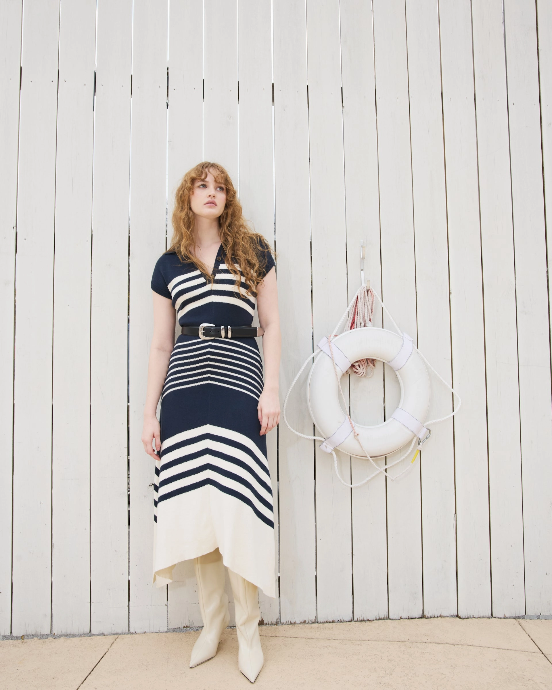 Blaine Knit Dress Comfortable Shape Gentle Fit