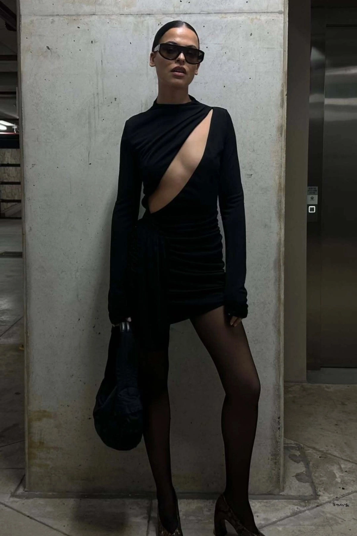 Everyday Look Sacha Mini Dress Black