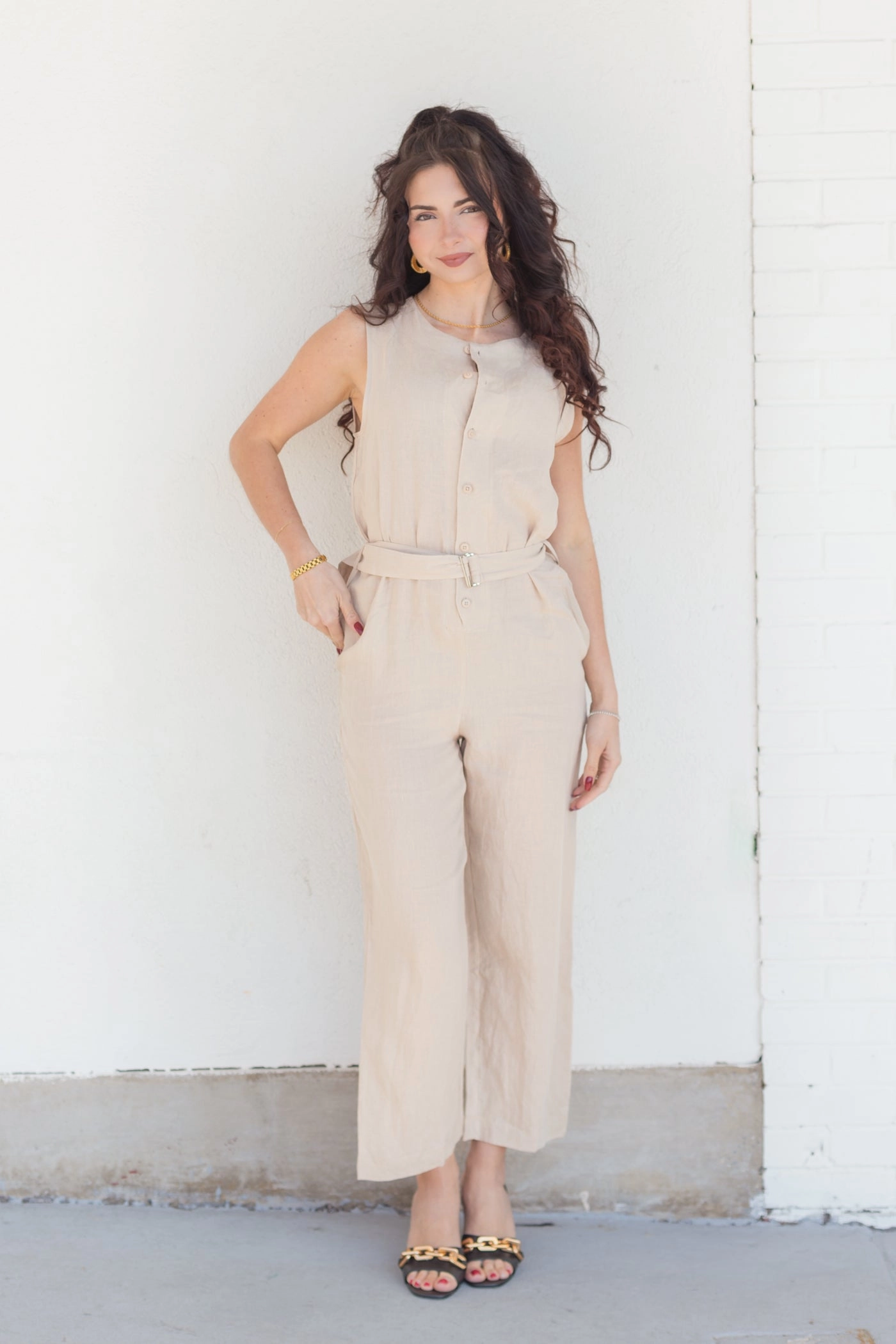 PRISCILLA JUMPSUIT Relaxed Slim