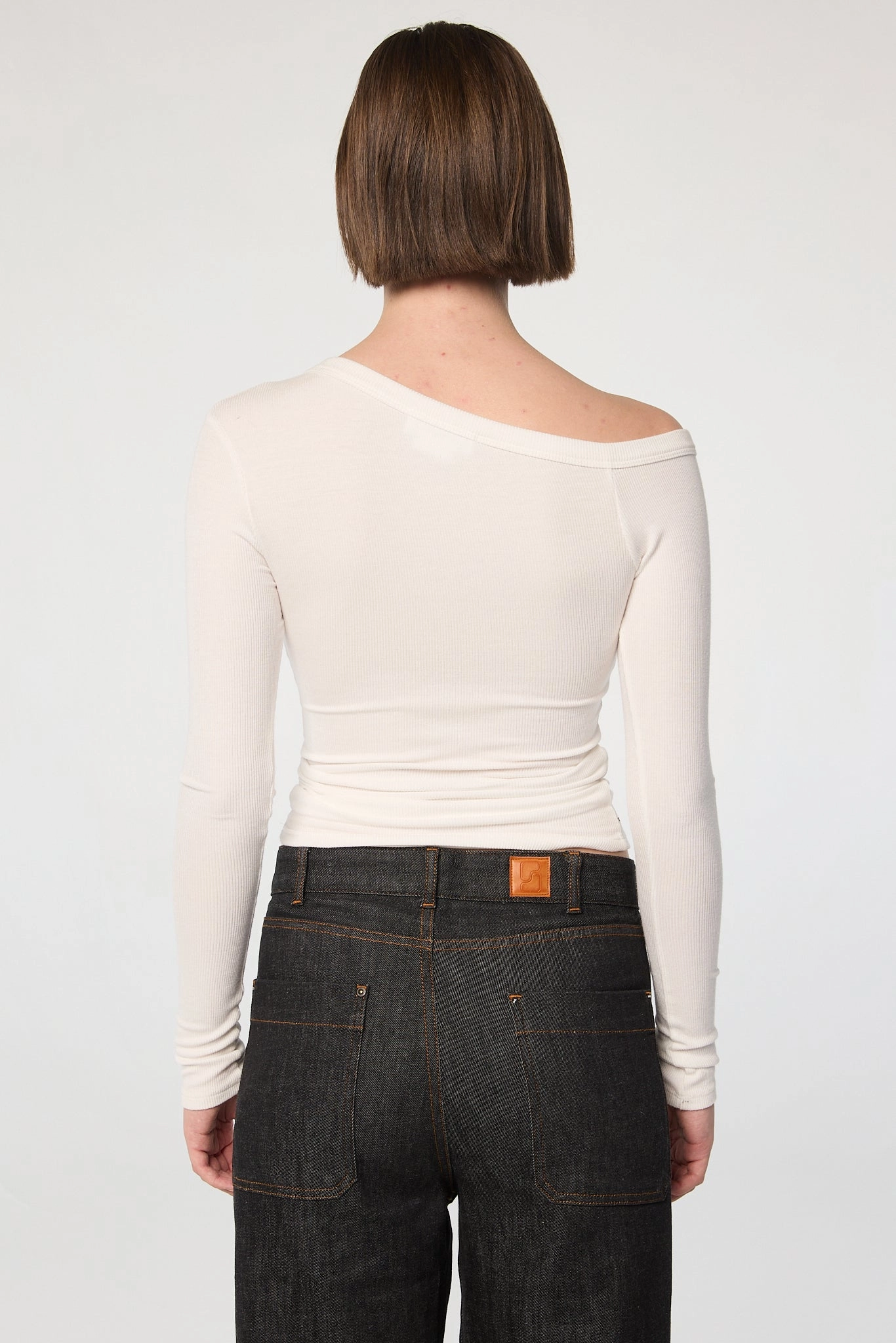 Shape Retention Fabric Stretchable Knit HARLEY TOP