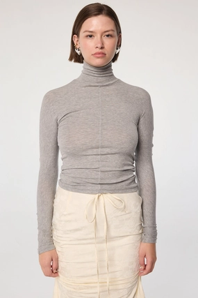 BLIXA TURTLENECK TOP ButtonDownCollar