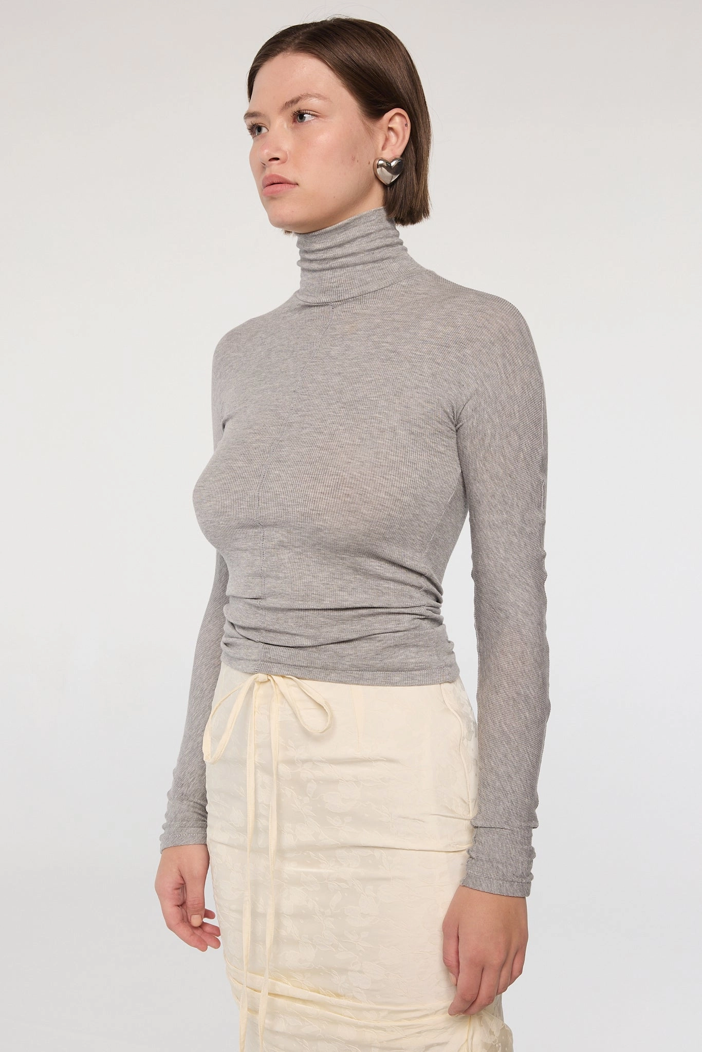 BLIXA TURTLENECK TOP Ventilated Side Panels VersatileLayering