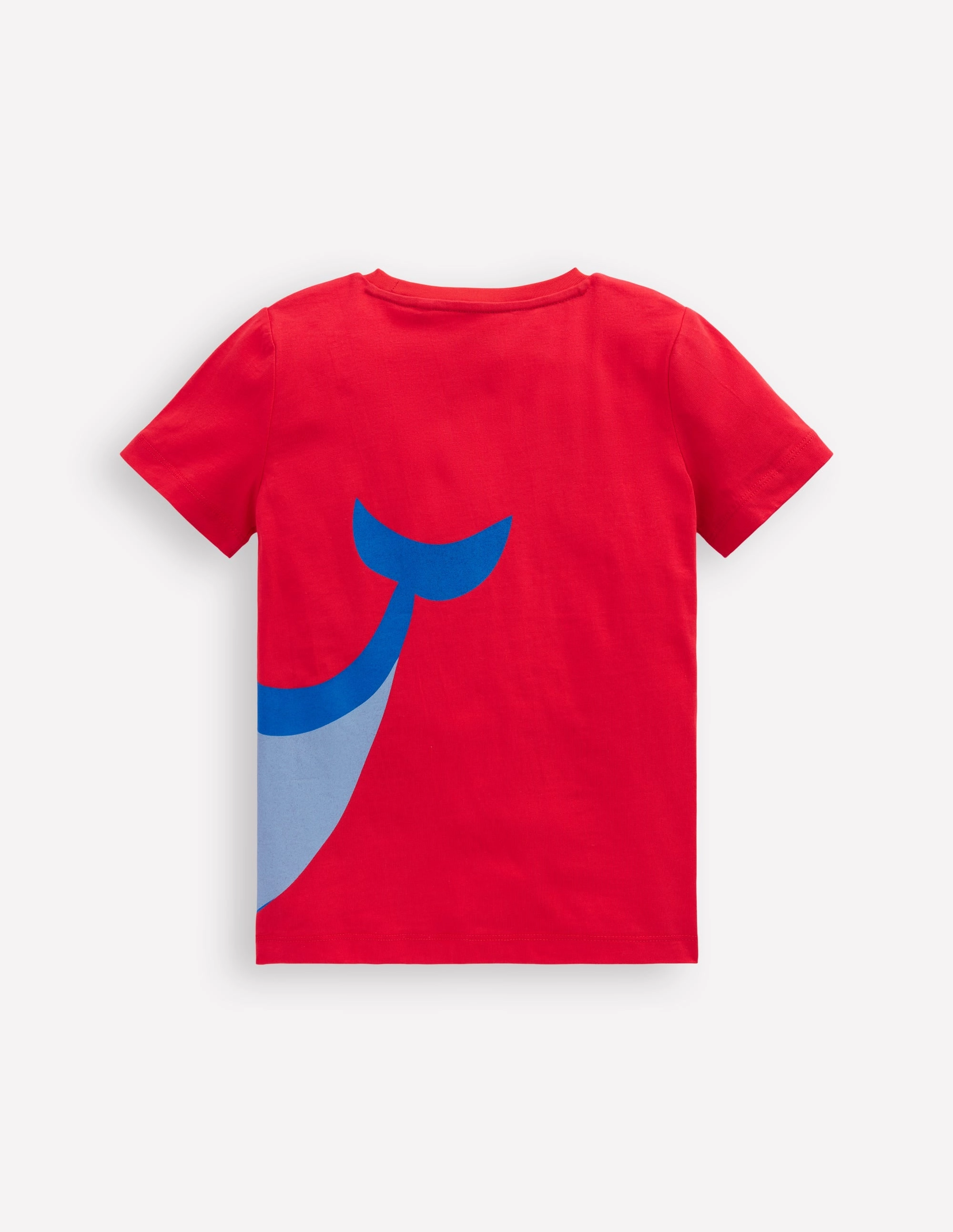 Ultra Soft Texture Fun Graphic T-shirt-Strawberry Tart Shark