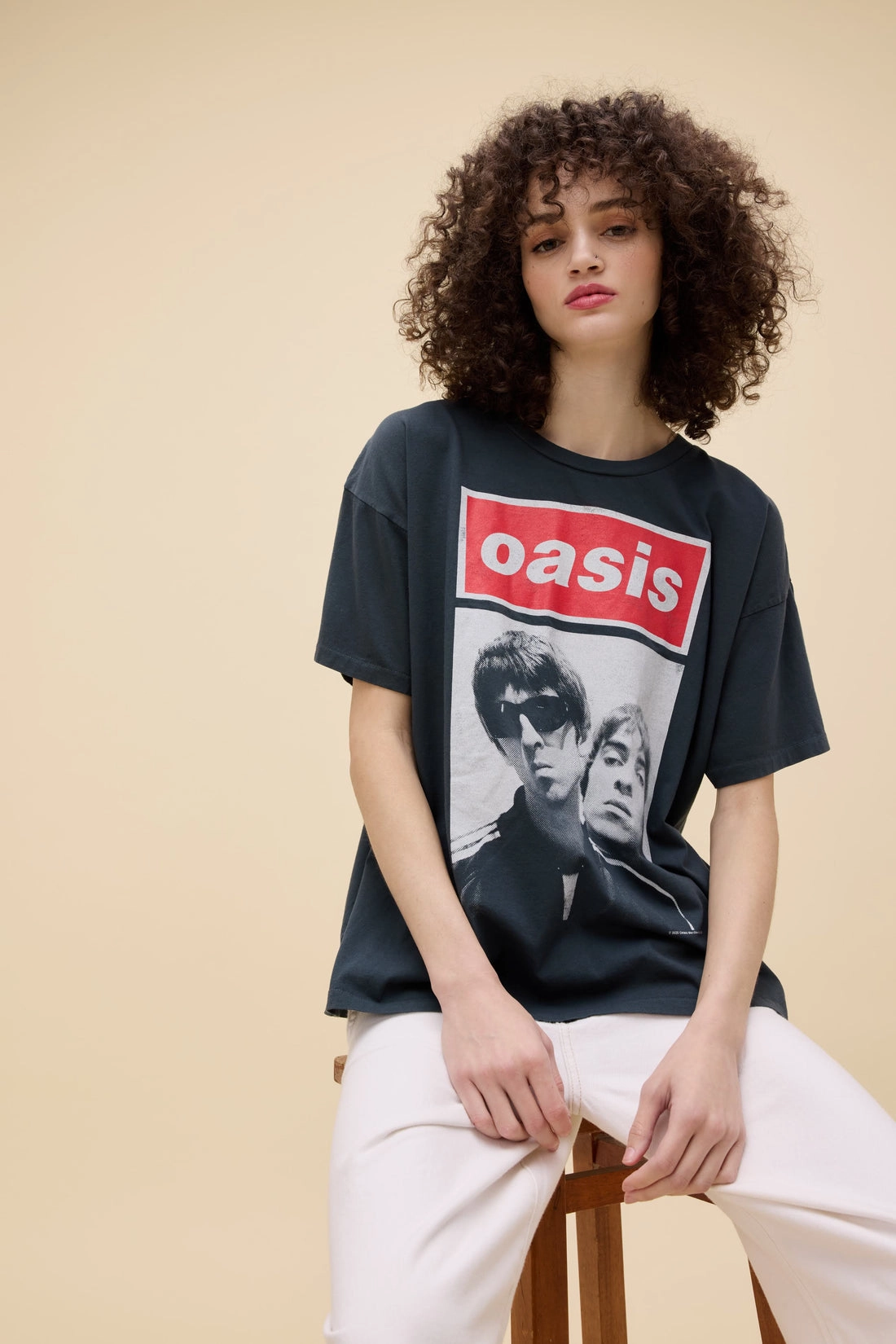 HiddenZipper OASIS LIAM AND NOEL TEE
