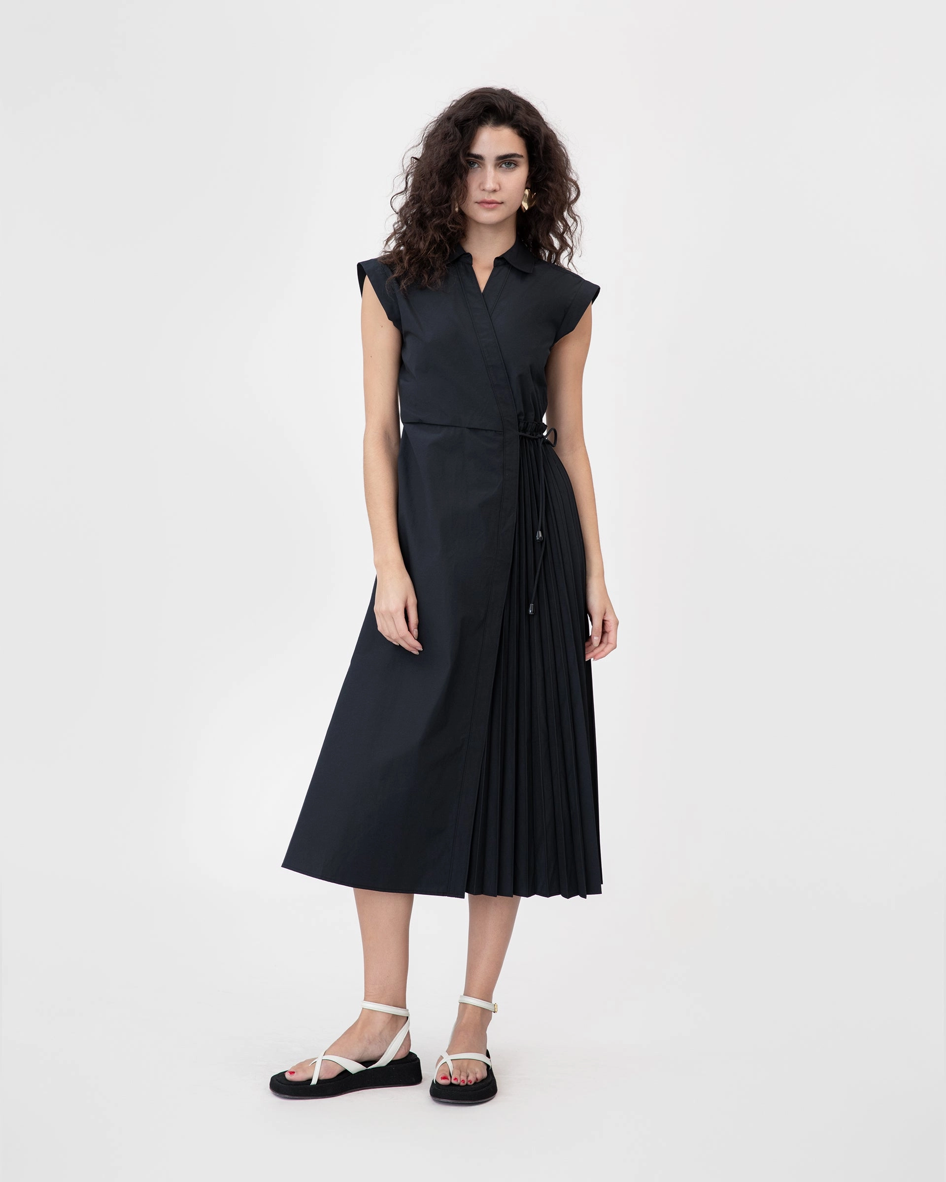 Midi Shivon Dress Comfortable Design Wear Trendy Everyday