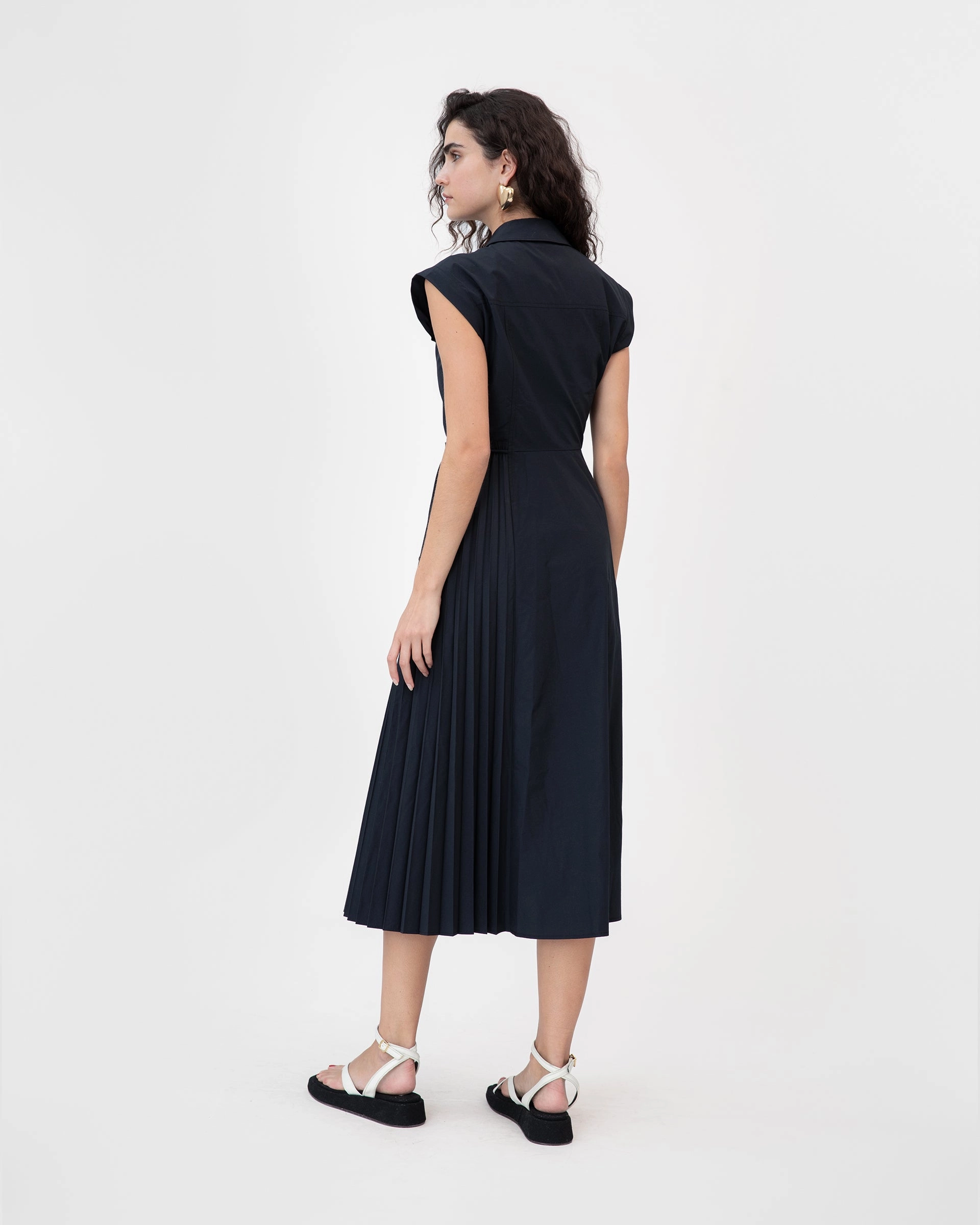 Night Vibes Midi Shivon Dress
