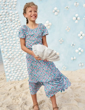 Bubble Top-Multi Flowerbed Hidden Zipper EcoDyeProcess