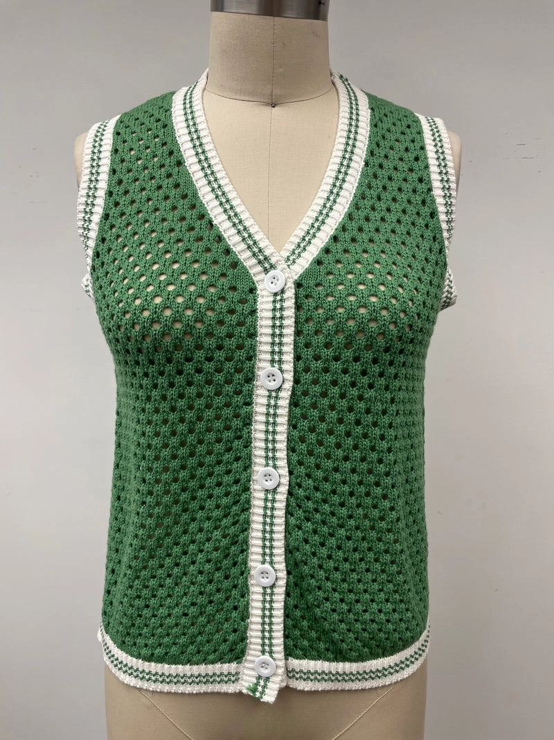OLENNA VEST Fitted Blouse