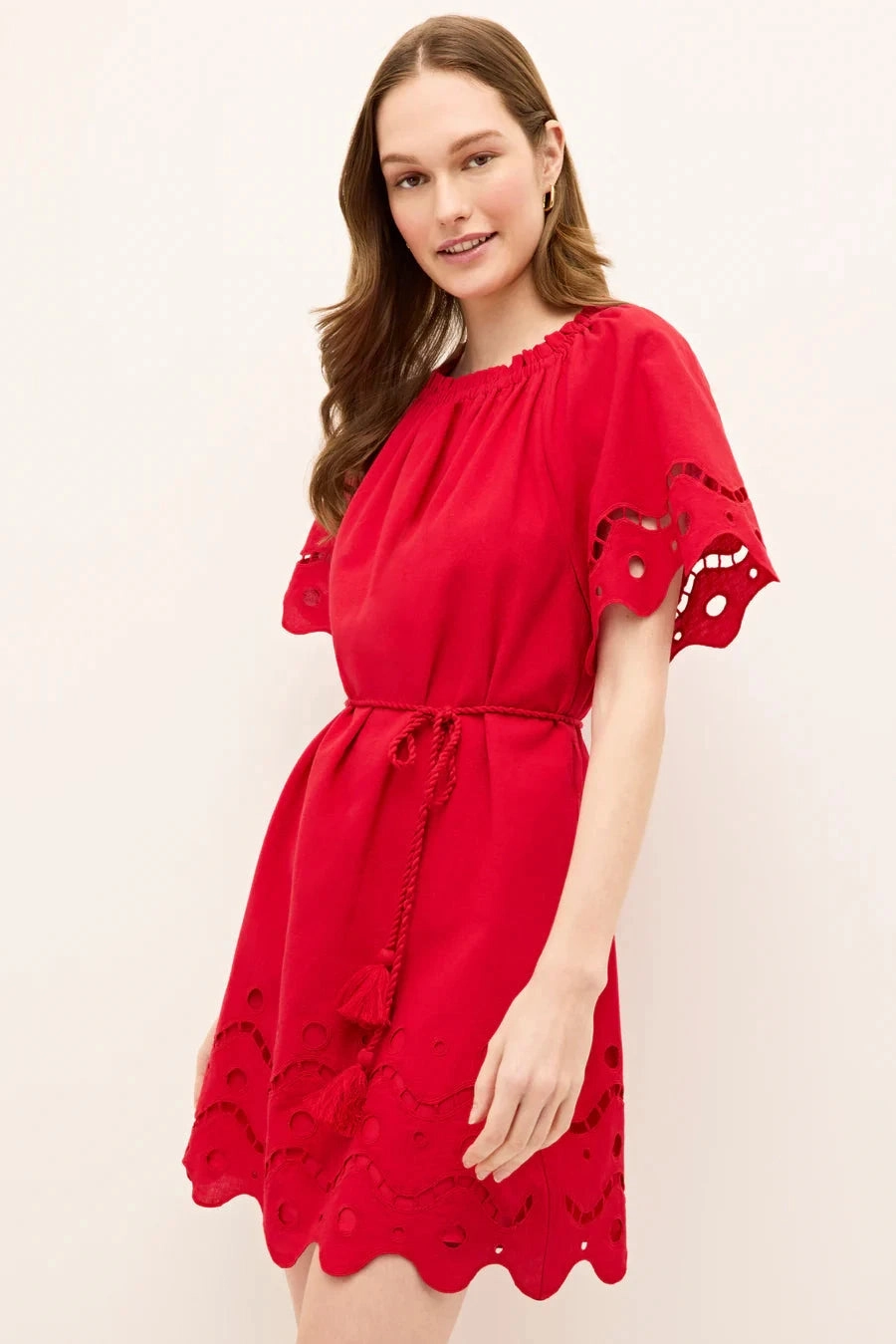 Tegan Dress Fresno Eyelet Stylish Pick