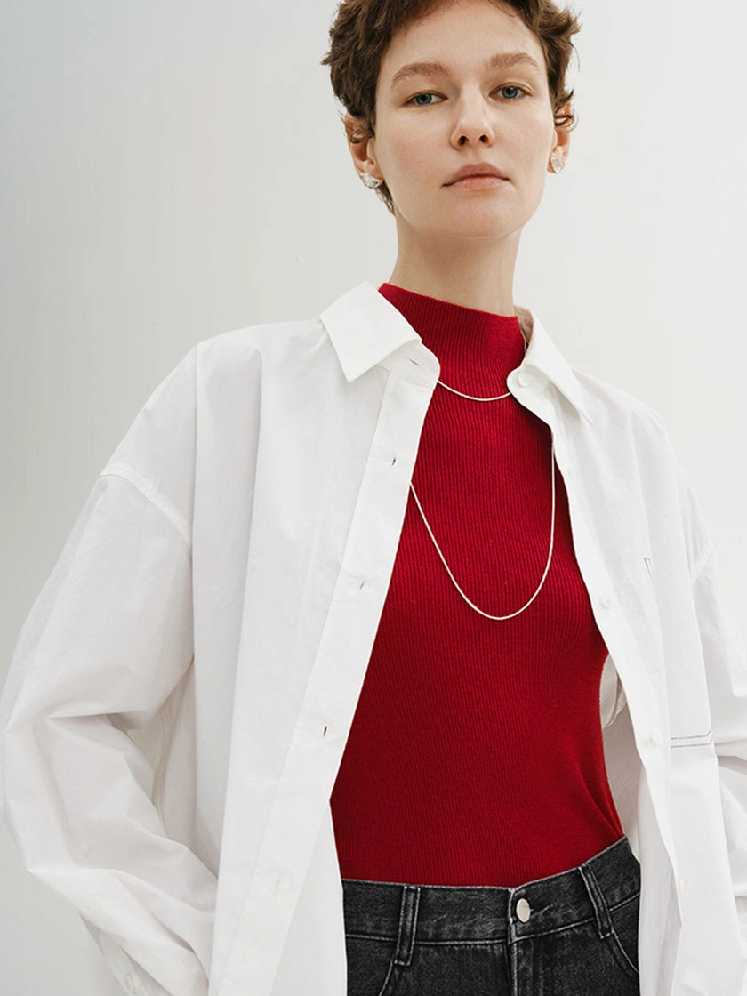 OUTLINE POCKET BUTTON DOWN Basic Wardrobe BondedSeamTechnology