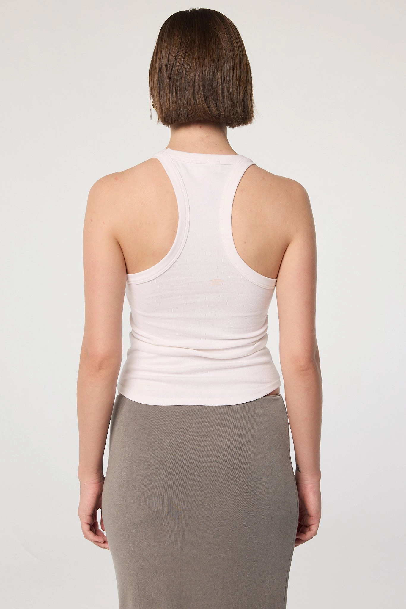 BRUNA TANK TOP Placket Detailing