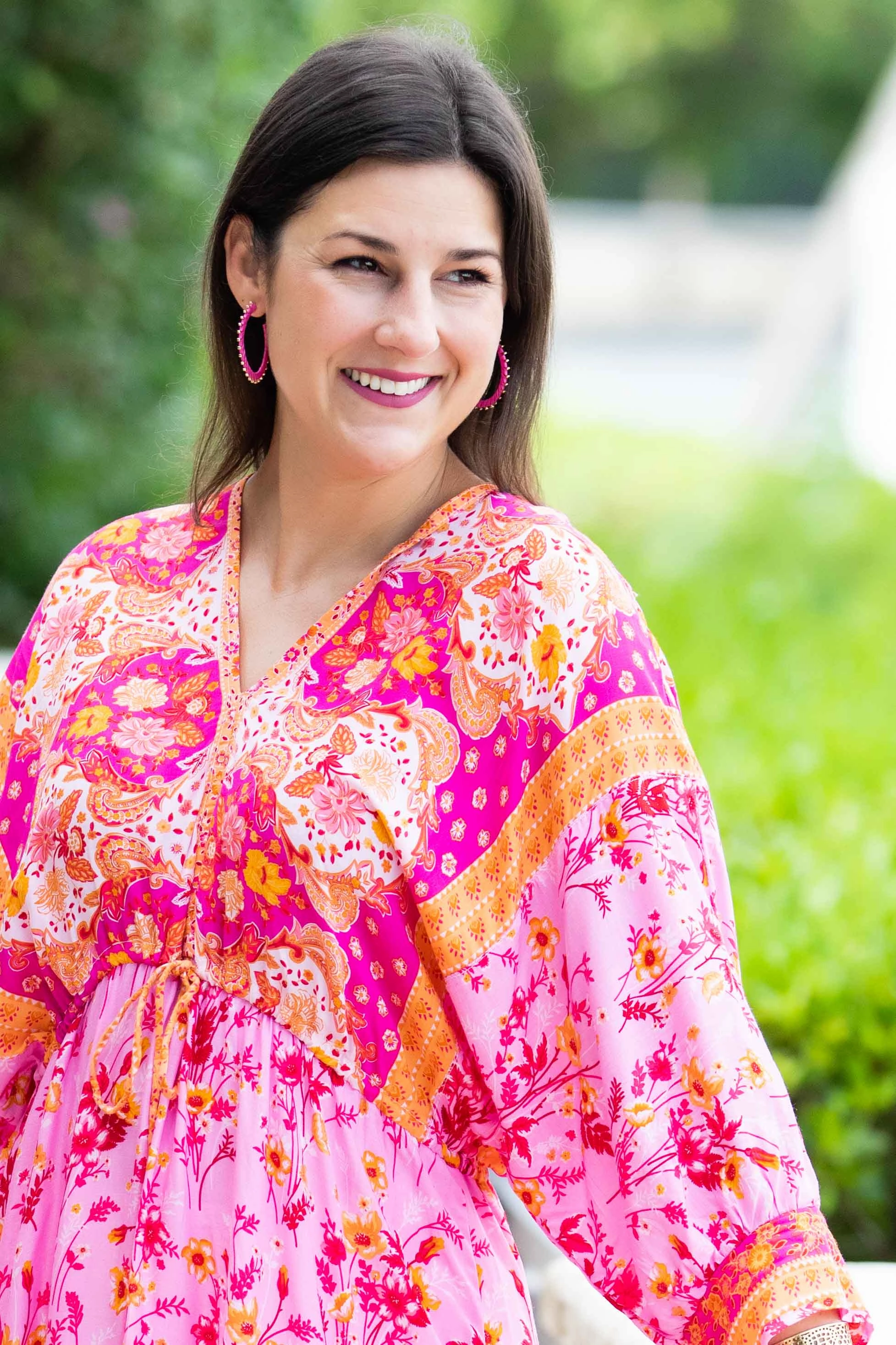 Paloma Dress / Hot Pink Wedding Style