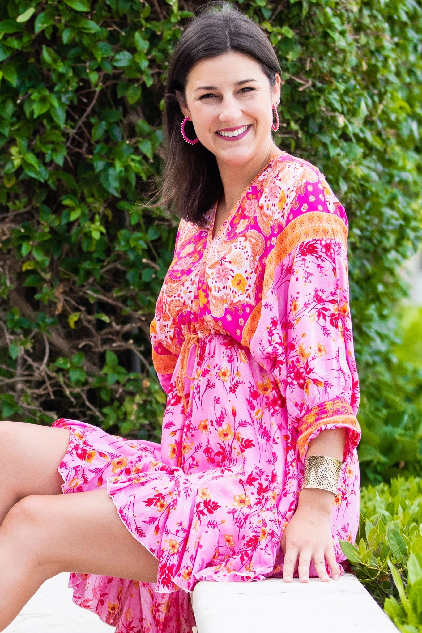 Paloma Dress / Hot Pink Winter-Season